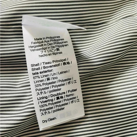 J. CREW Ivory Office Siren Blazer in Stretch Linen Blend Size 00 Corpcore - Picture 15 of 16